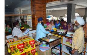 Guriqbal Singh Ji Gallery Monthly Ration Distribution by Bibi Kaulan Ji Bhalai Kendar Tarantaran Road Amritsar