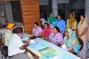 Guriqbal Singh Ji Gallery Monthly Ration Distribution by Bibi Kaulan Ji Bhalai Kendar Tarantaran Road Amritsar