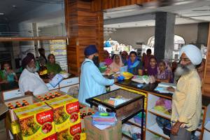 Guriqbal Singh Ji Gallery Monthly Ration Distribution by Bibi Kaulan Ji Bhalai Kendar Tarantaran Road Amritsar